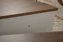 Nordure Mesa de Centro Orion Nogal y Blanco 90x30x60cm 85x35x30cm